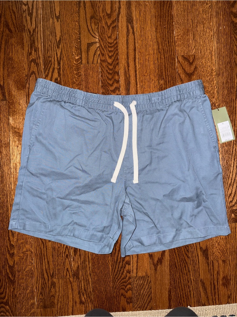 Goodfellow & Co Light Blue Swim Trunks with White Drawstring